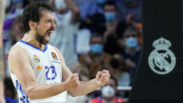 Sergio Llull, Real Madrid vs AX Arani Exchange Milan, Turkish Airlines EuroLeague 2021/2022, 10 marzo 2022