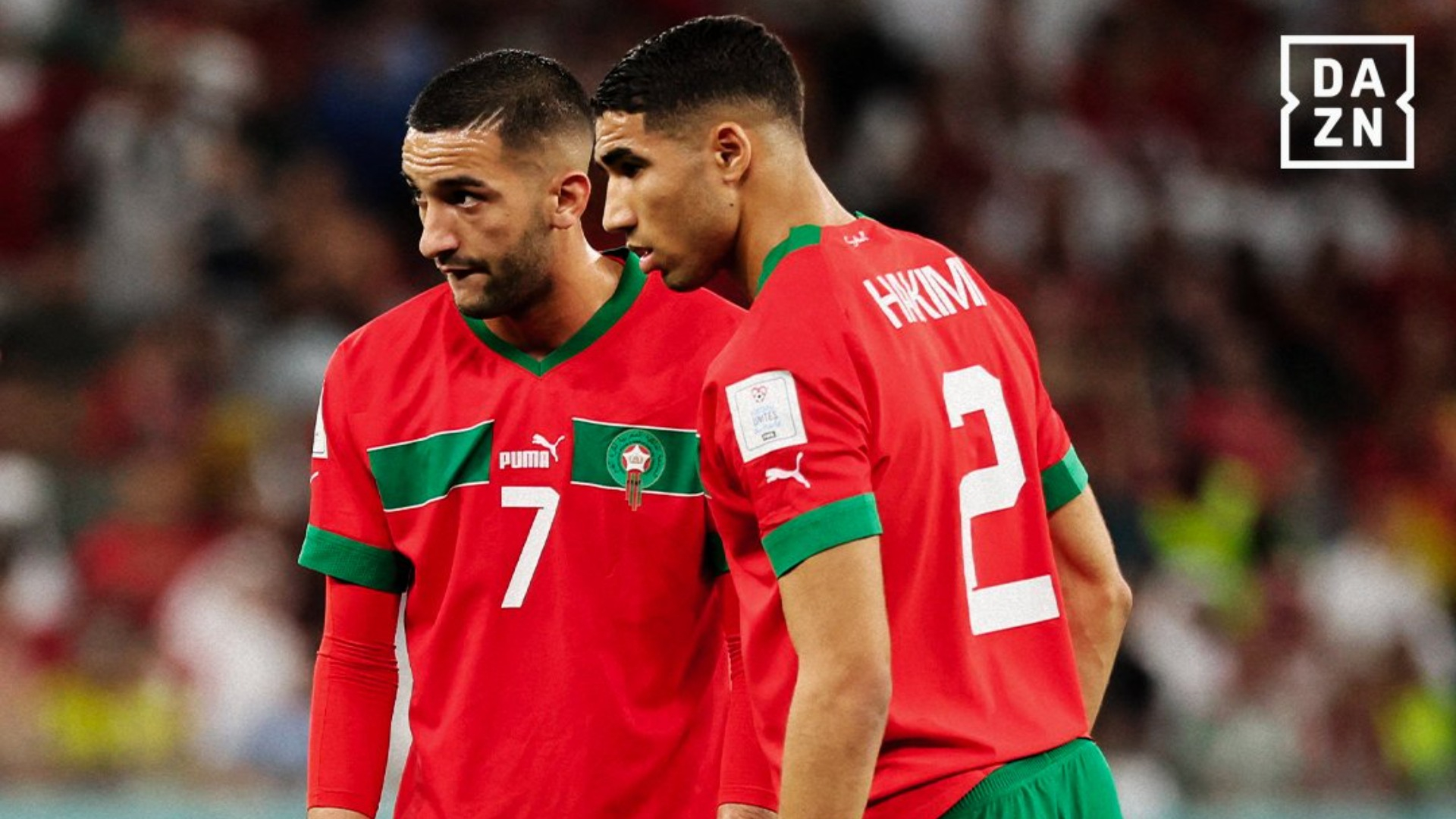 Marocco Spagna Ziyech Hakimi