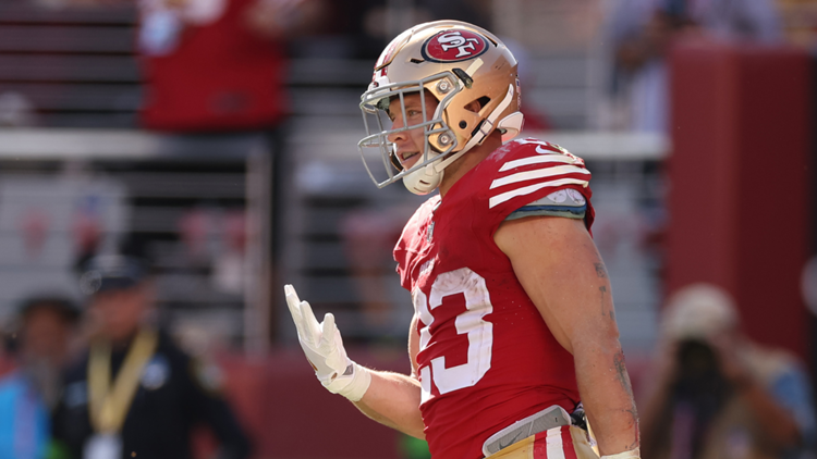 Christian McCaffrey NFL San Francisco 49ers