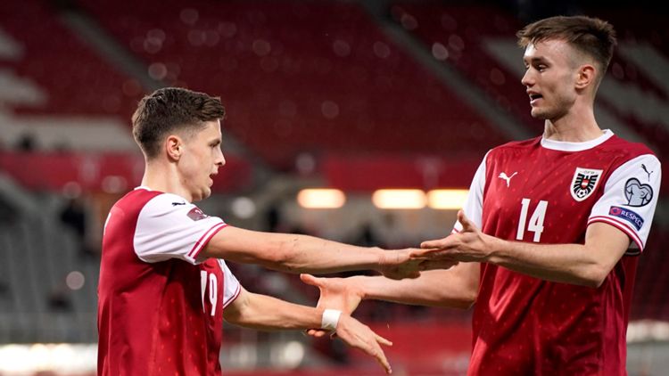 Österreich Kalajdzic Baumgartner WM-Qualifikatiom Livestream