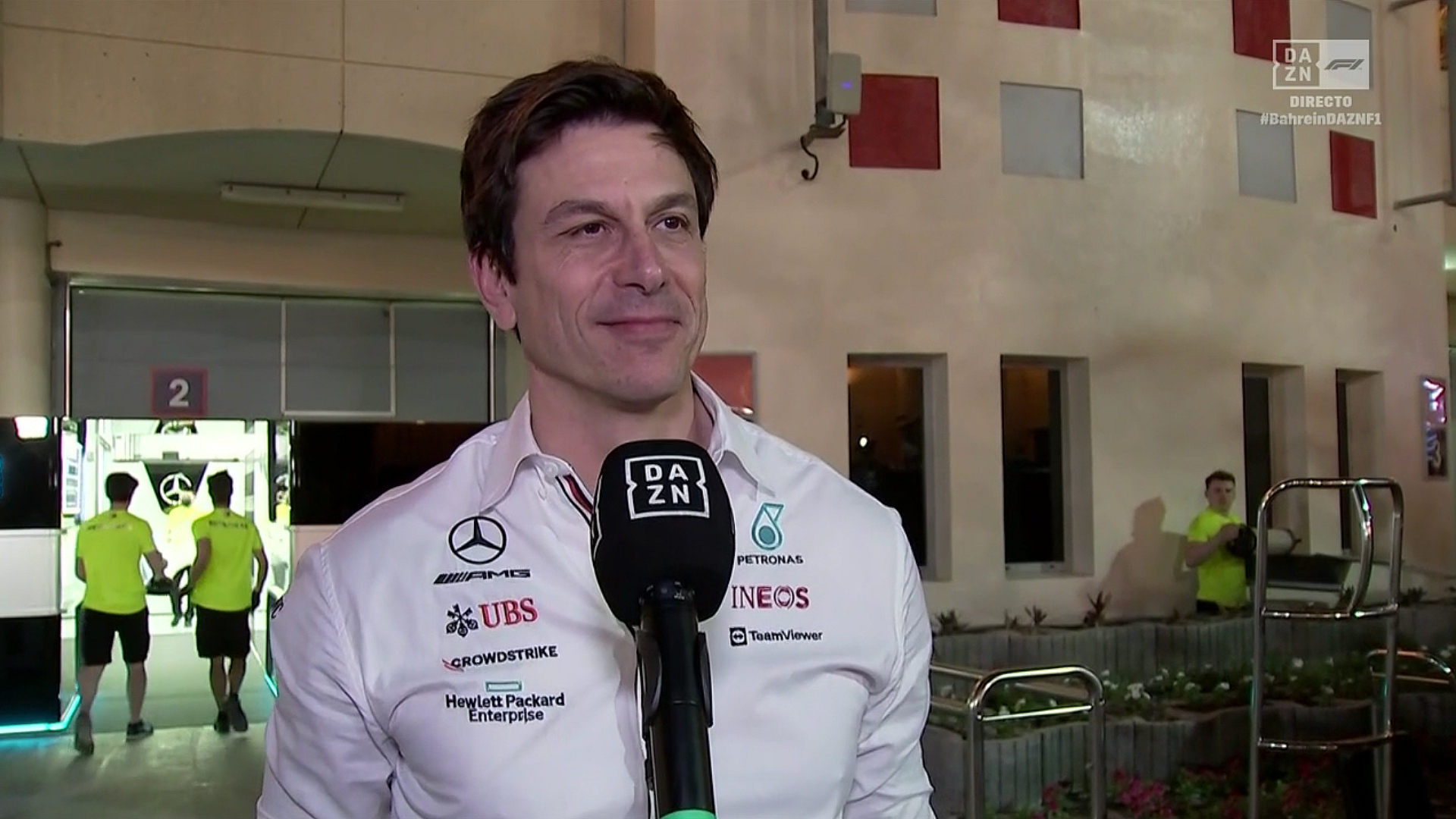 Toto Wolff Mercedes F1 DAZN