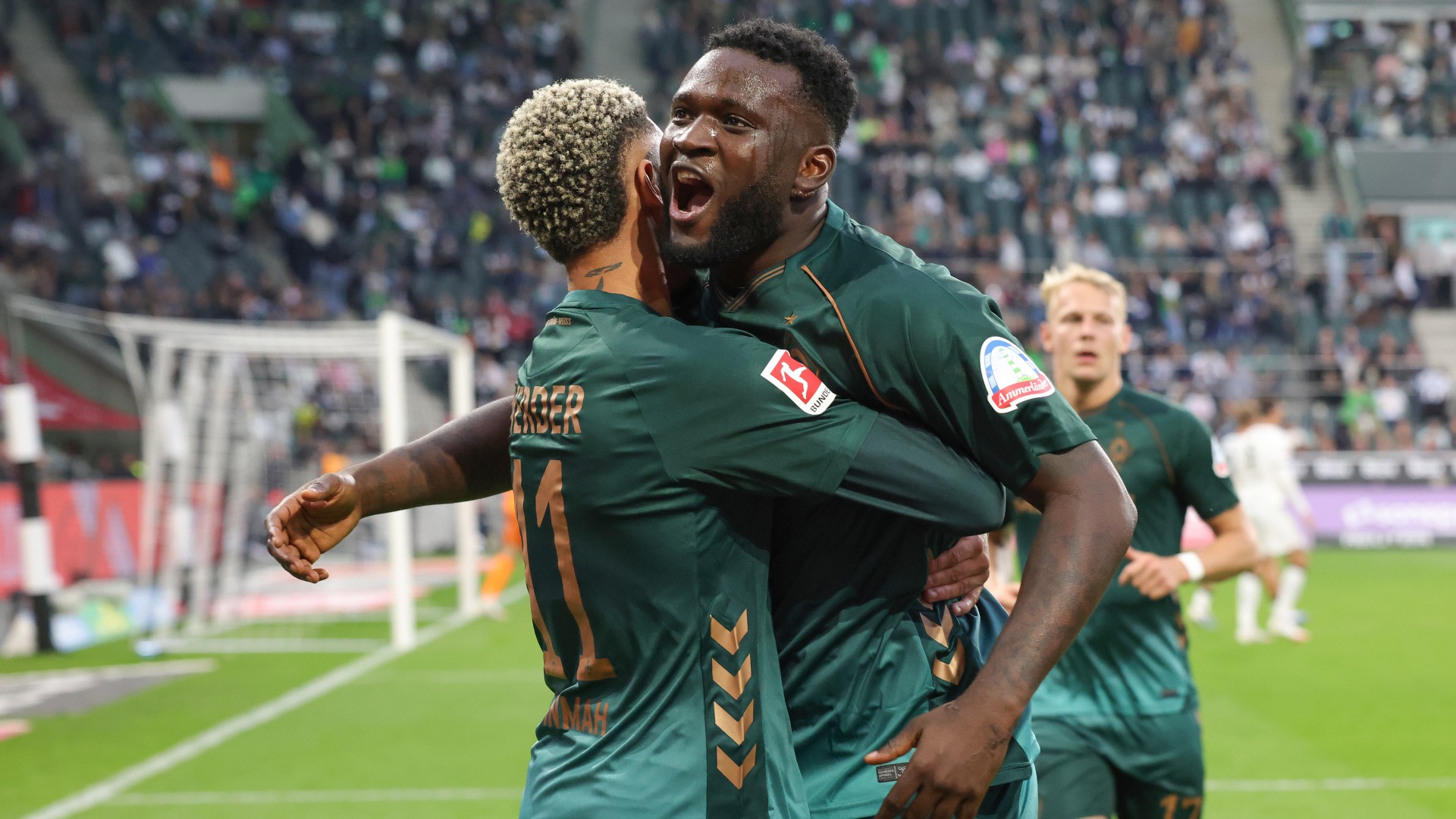 Justin Njinmah SV Werder Bremen Victor Boniface Bundesliga 14092025