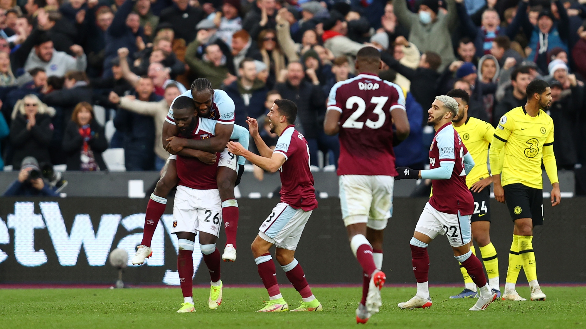 West Ham Chelsea Masuaku