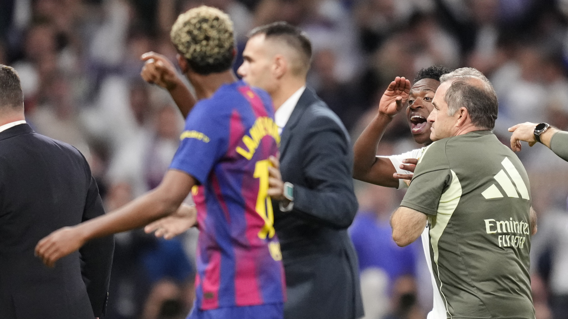 Vinicius Junior, Lamine Yamal, Real Madrid vs Barcelona, El Clásico, LALIGA