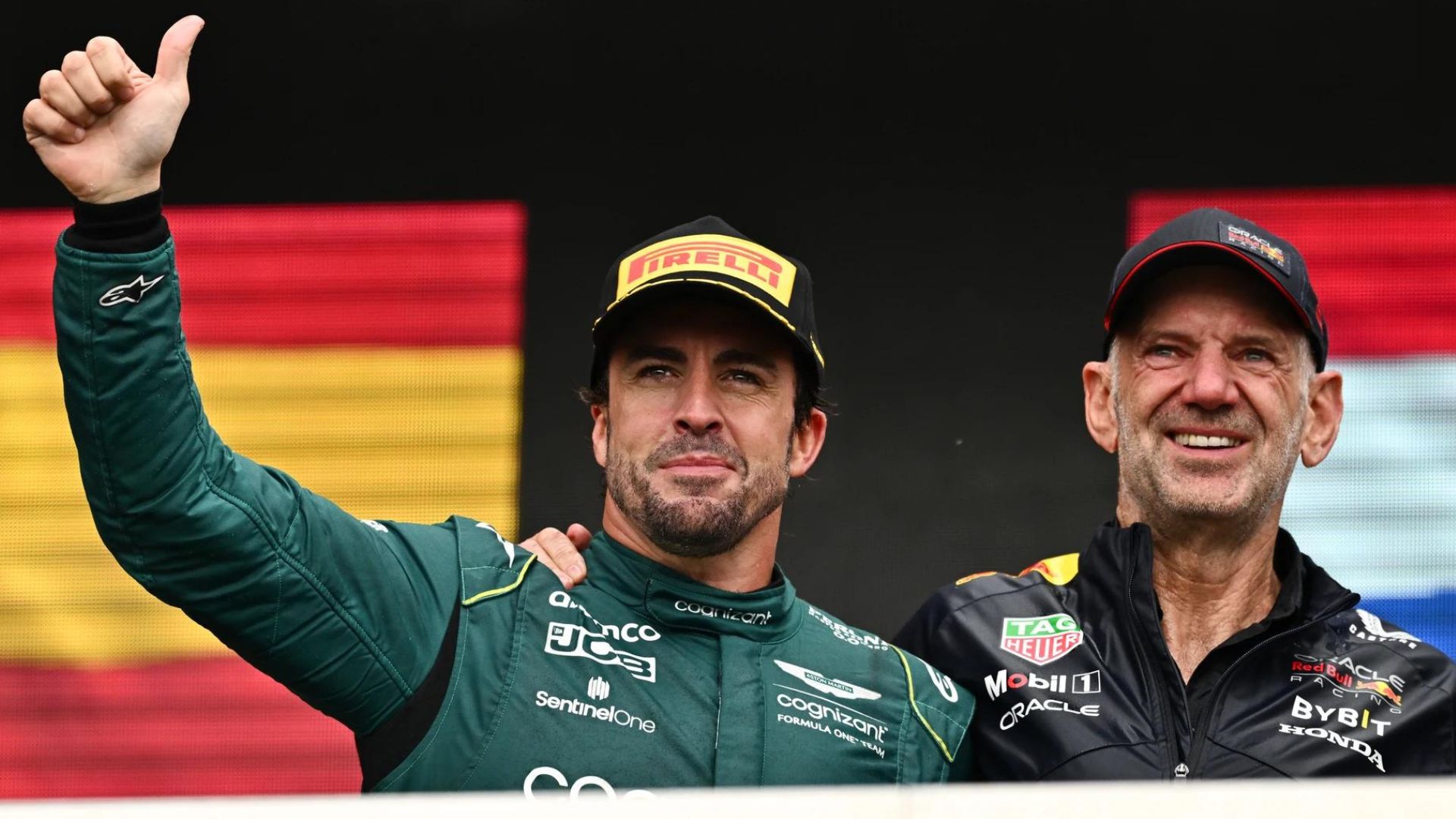 Fernando Alonso & Adrian Newey