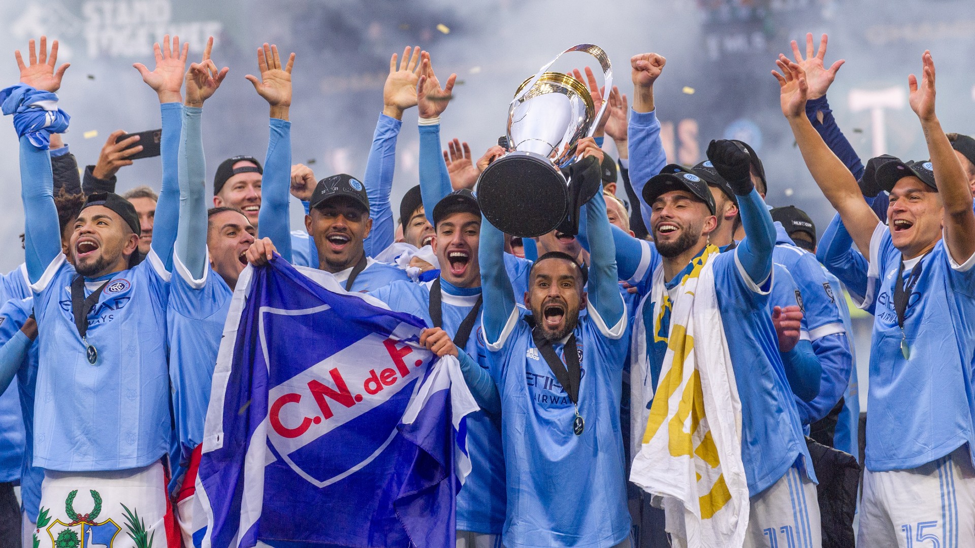 New York City FC alza al cielo la sua prima MLS Cup