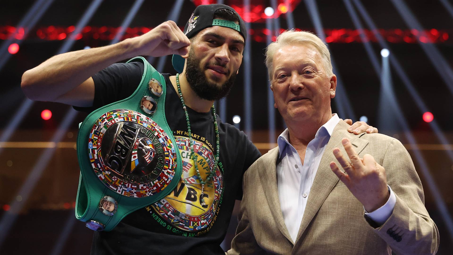 Hamzah Sheeraz and Frank Warren_01062024