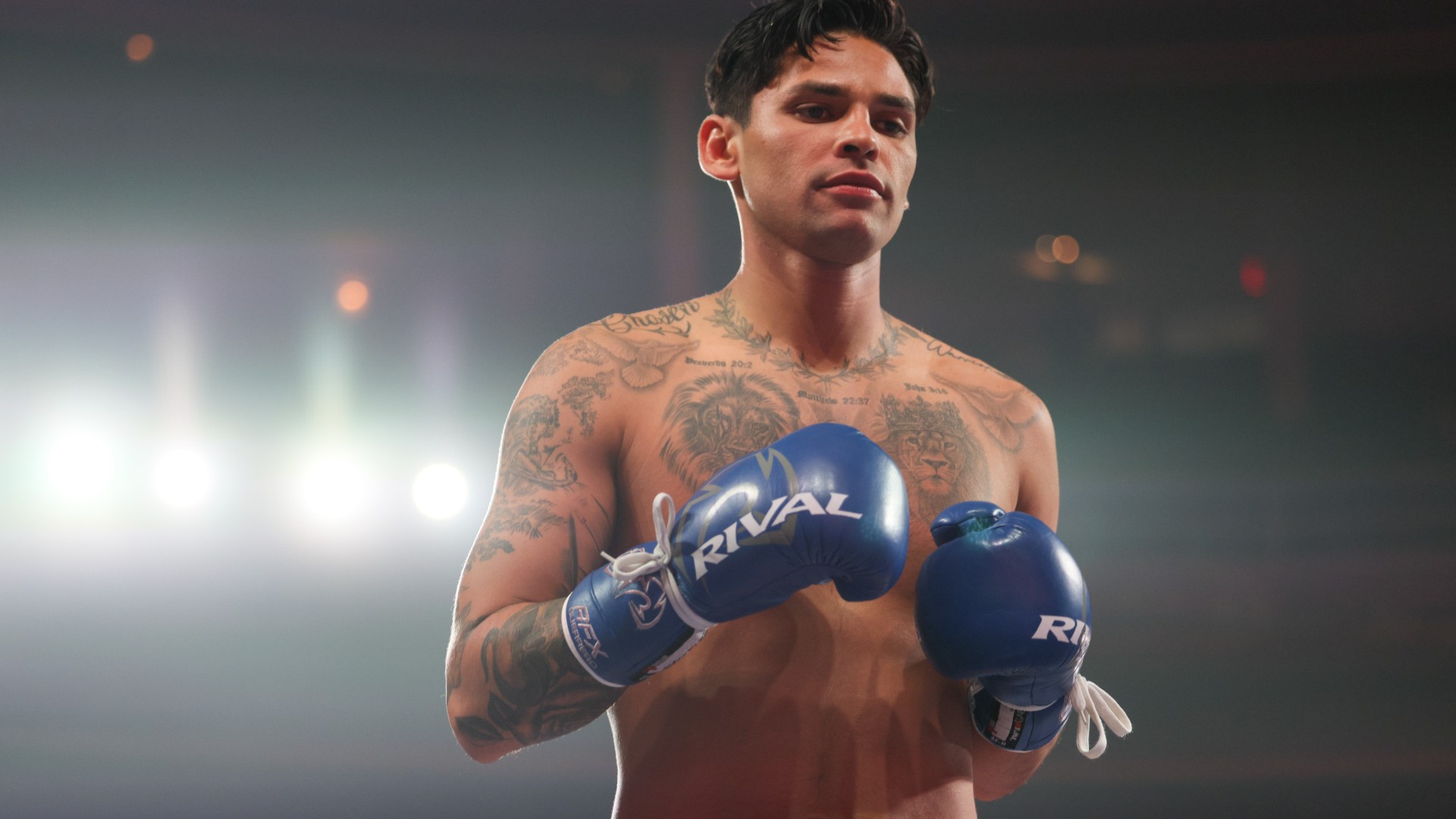 Ryan Garcia public workout 2025-04-29