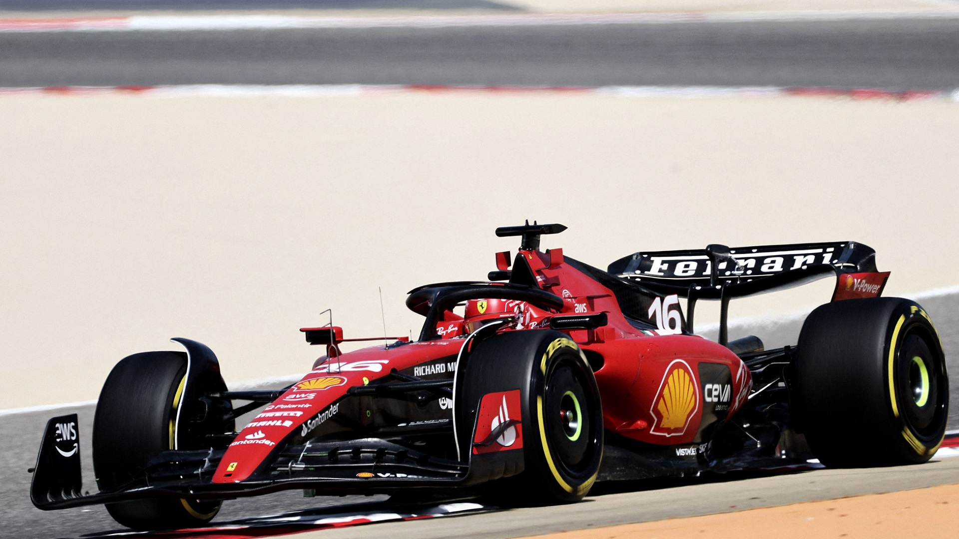2023-02-25 Leclerc Ferrari F1 Formula 1