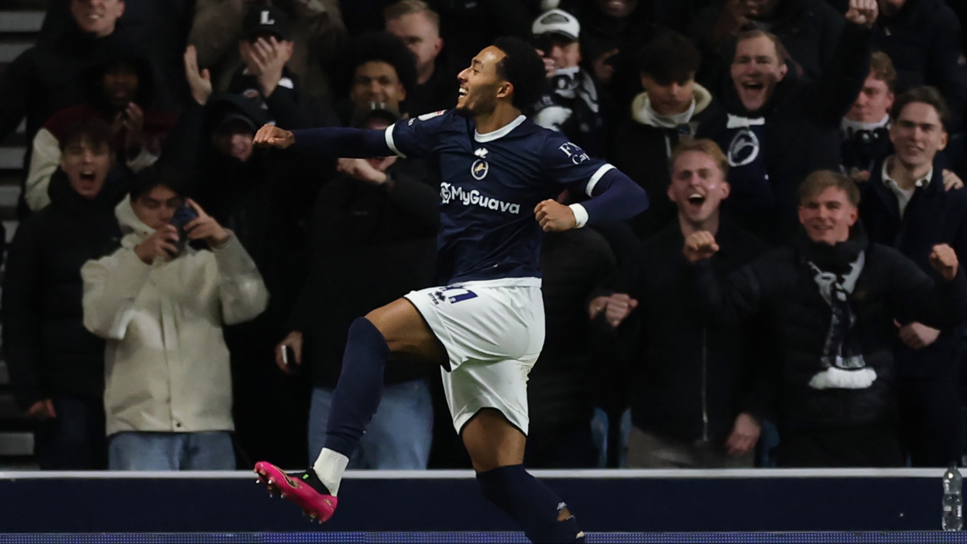 Millwall celebrate