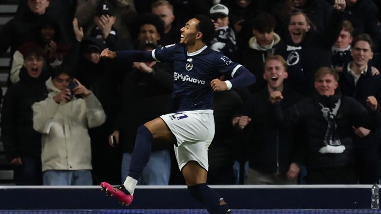 Millwall celebrate
