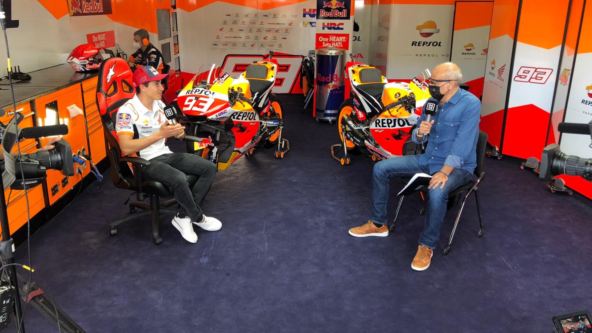 Marc Marquez Ernest Riveras DAZN