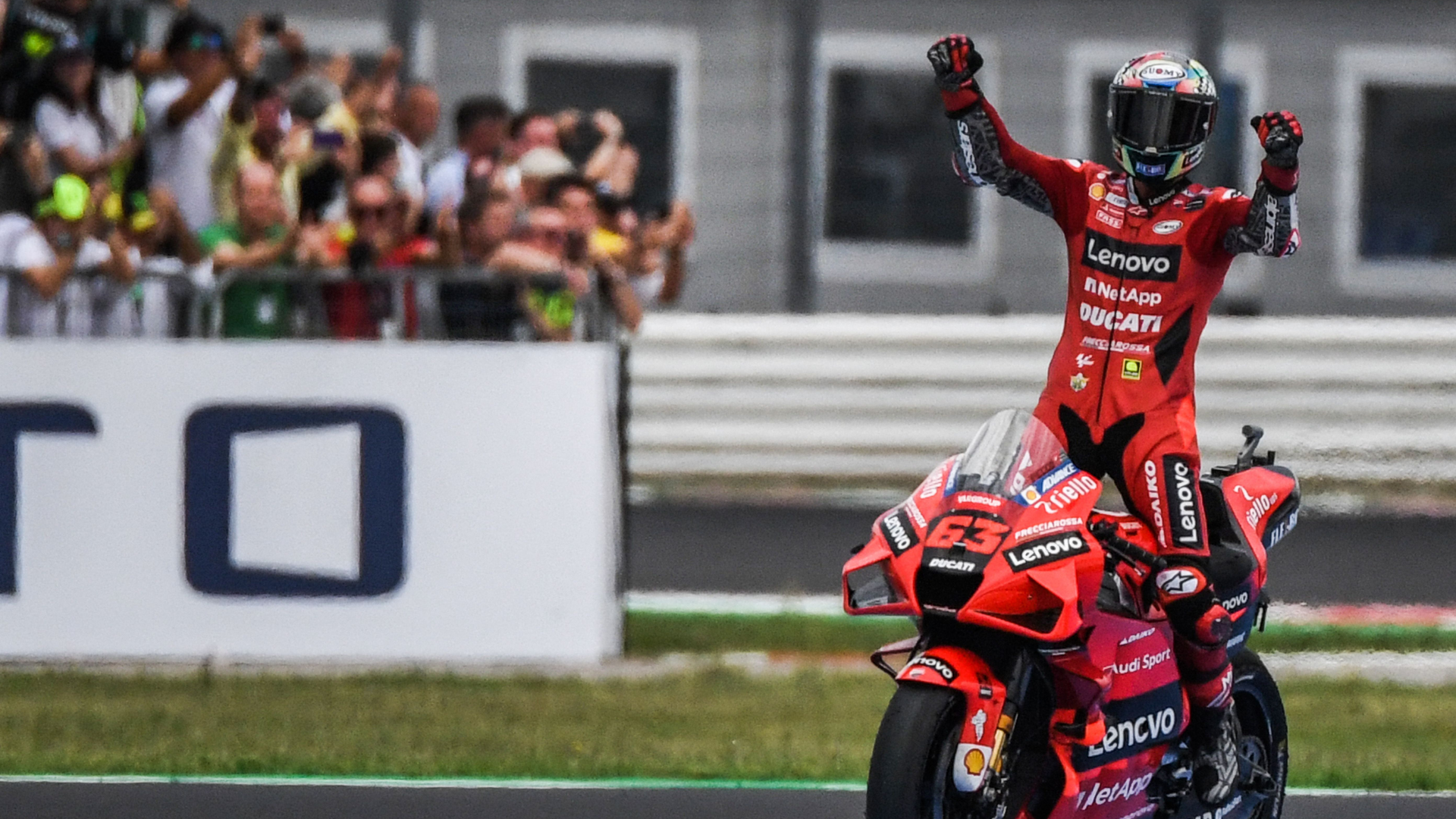 La favolosa vittoria di Pecco Bagnaia e la doppietta Italiana a Misano