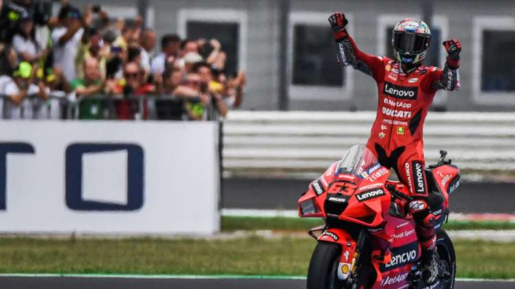 La favolosa vittoria di Pecco Bagnaia e la doppietta Italiana a Misano