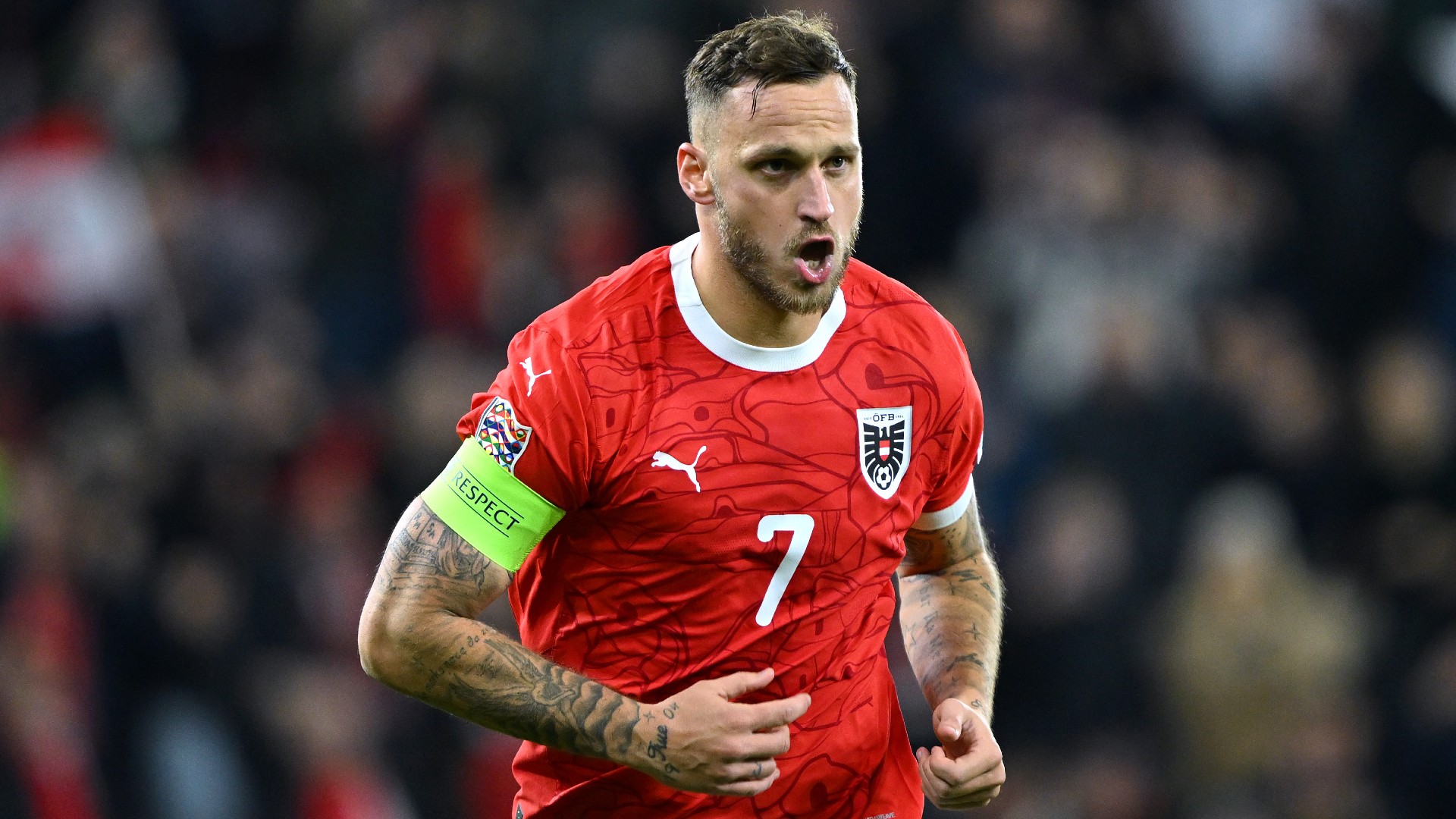 Österreich Marko Arnautovic Nations League 141024
