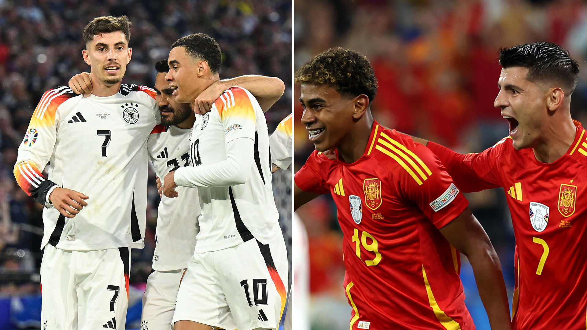 Deutschland, Spanien, Germany, Spain, EM 2024, EURO 2024