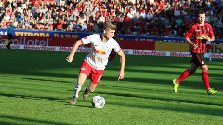 Timo Werner RB Leipzig SC Freiburg Bundesliga