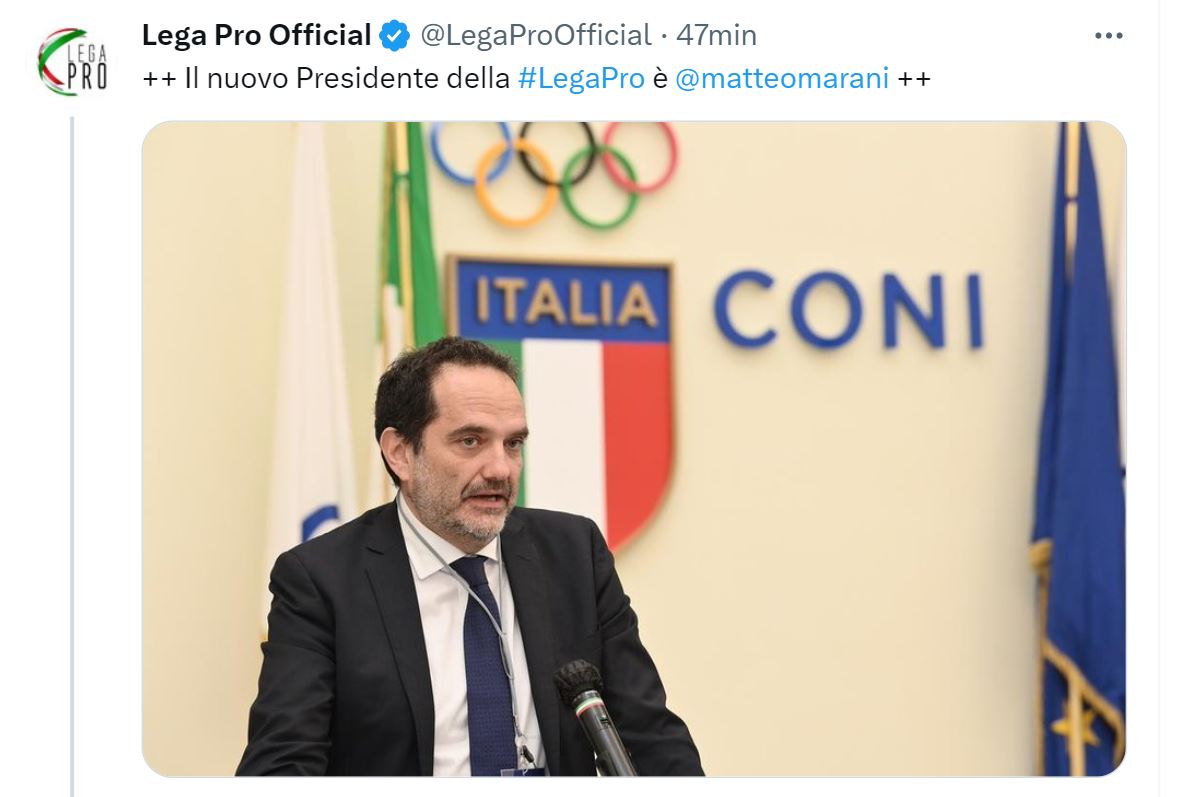 Matteo Marani Lega Pro