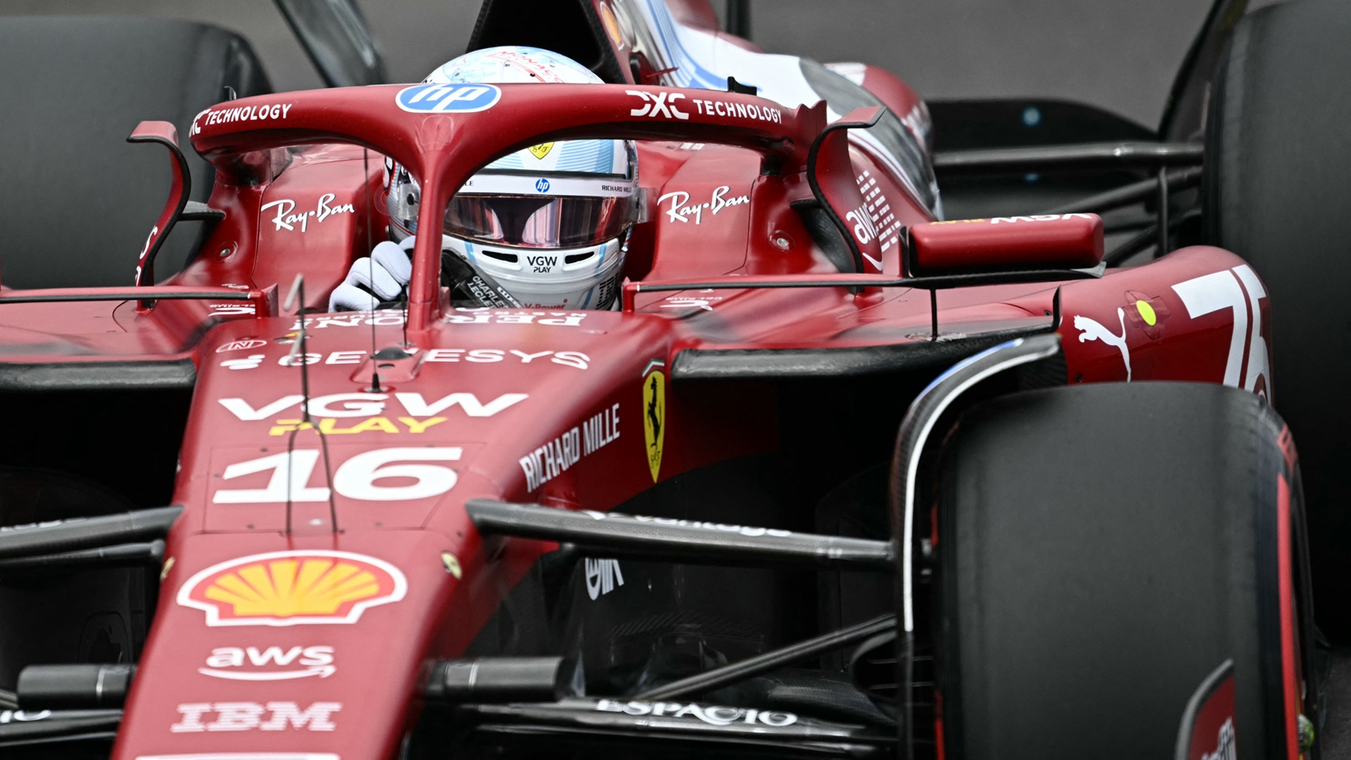 2025-05-24 Leclerc Ferrari F1 Formula 1