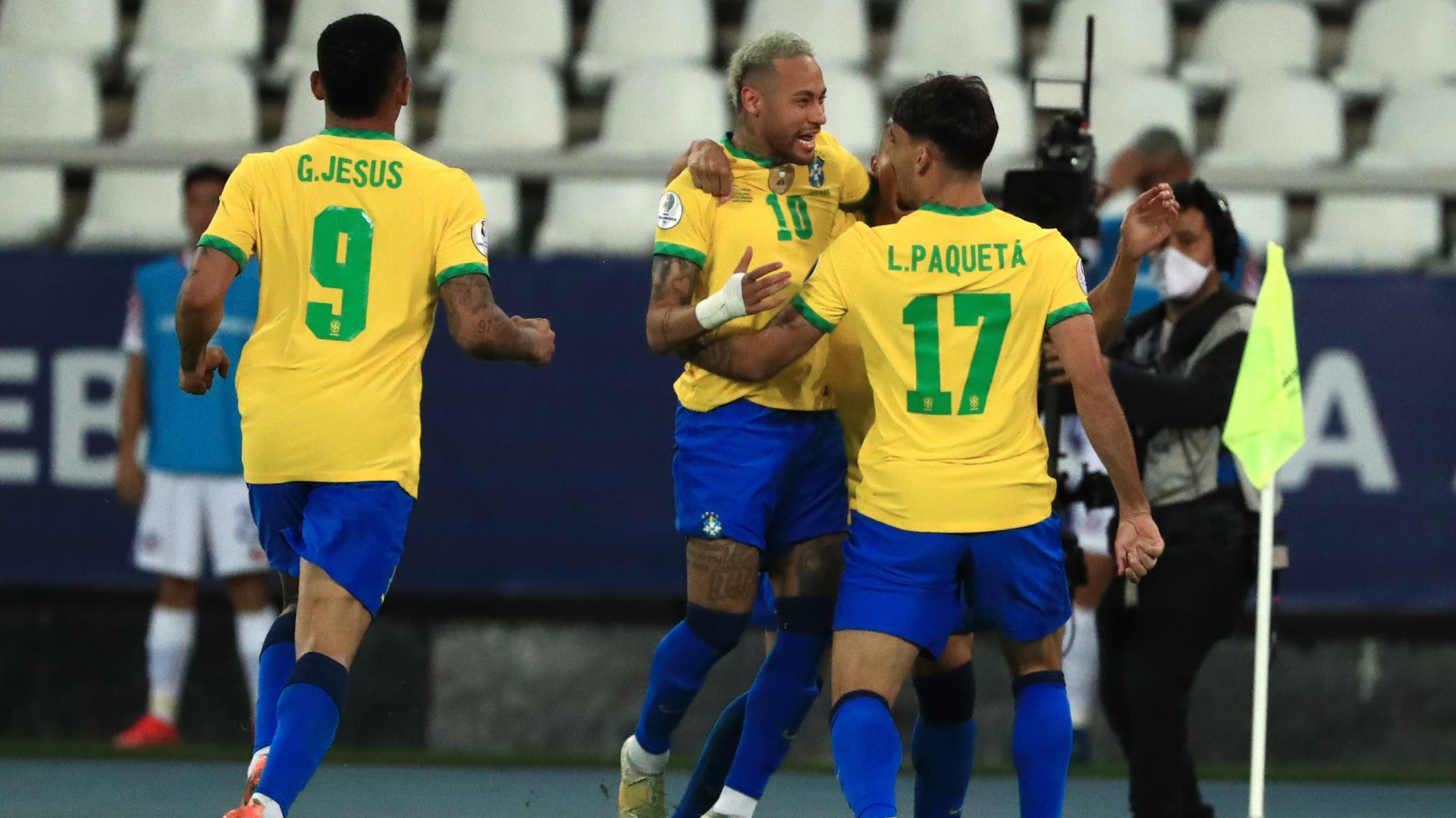 Neymar Lucas Paqueta Brasilien Copa America Halbfinale 05072021