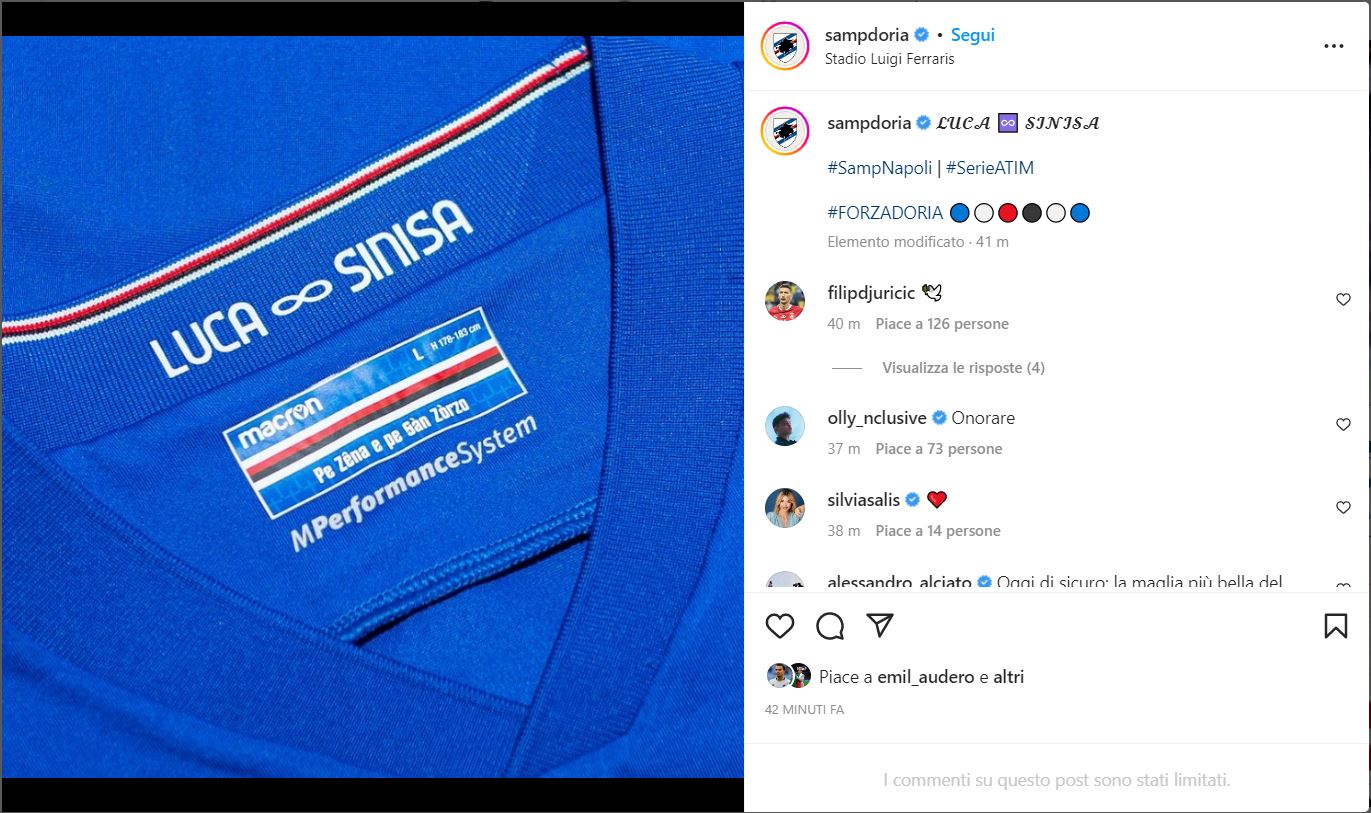 Omaggio a Vialli e Mihajlovic, Sampdoria, DAZN News Italia