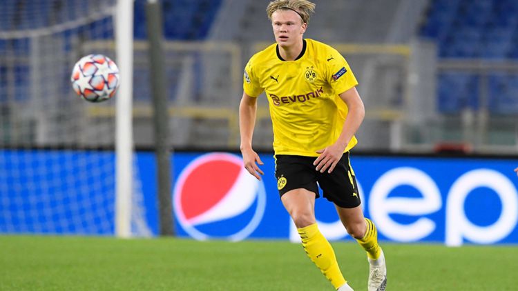 ONLY GERMANY Erling Haaland BVB vs. Lazio Rom 20102020