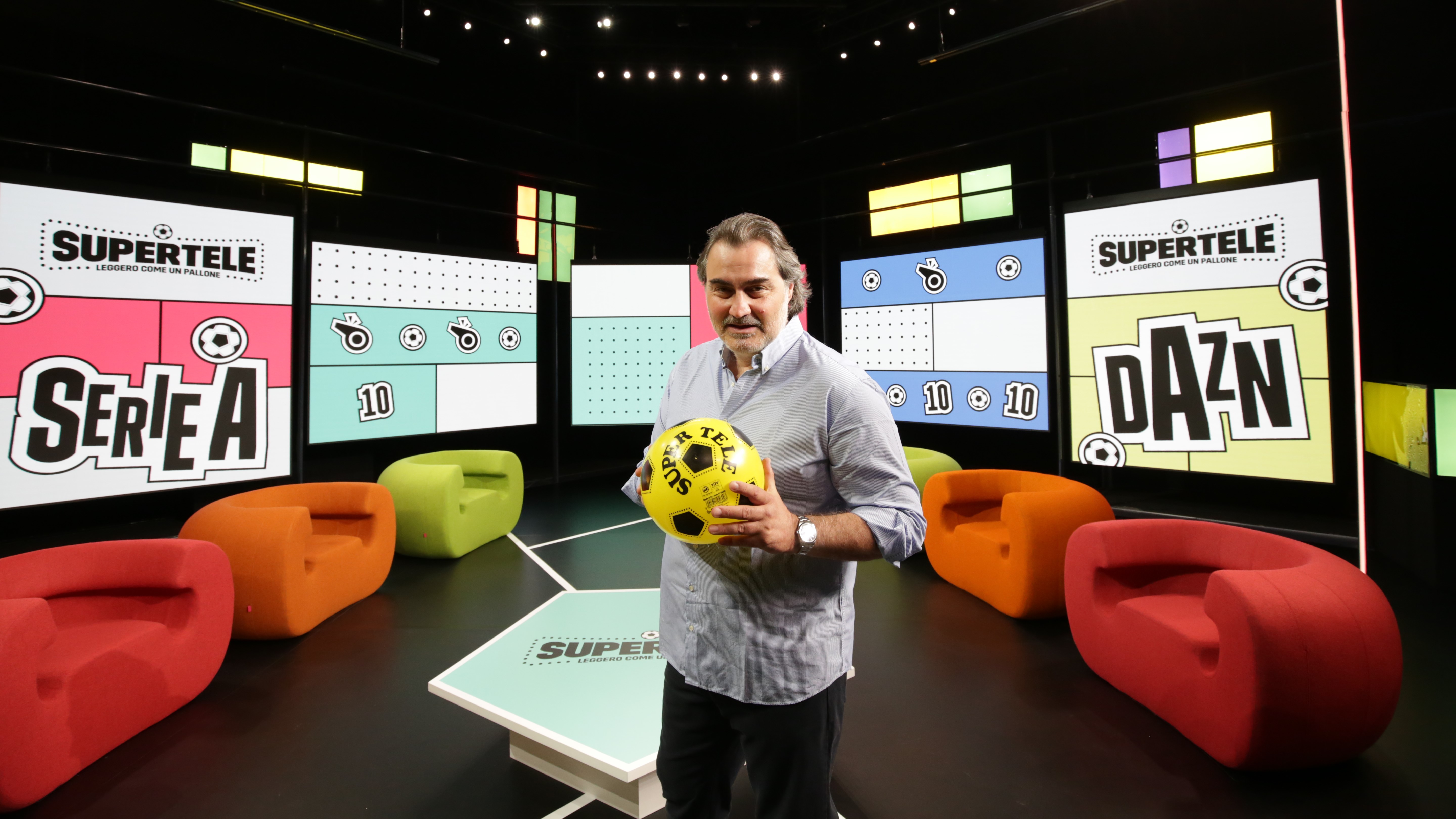 Supertele, il nuovo format DAZN in onda tutti i lunedì di Serie A TIM con Pierluigi Pardo