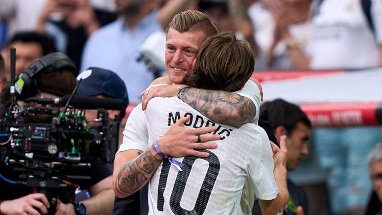 Toni Kross, Luka Modric