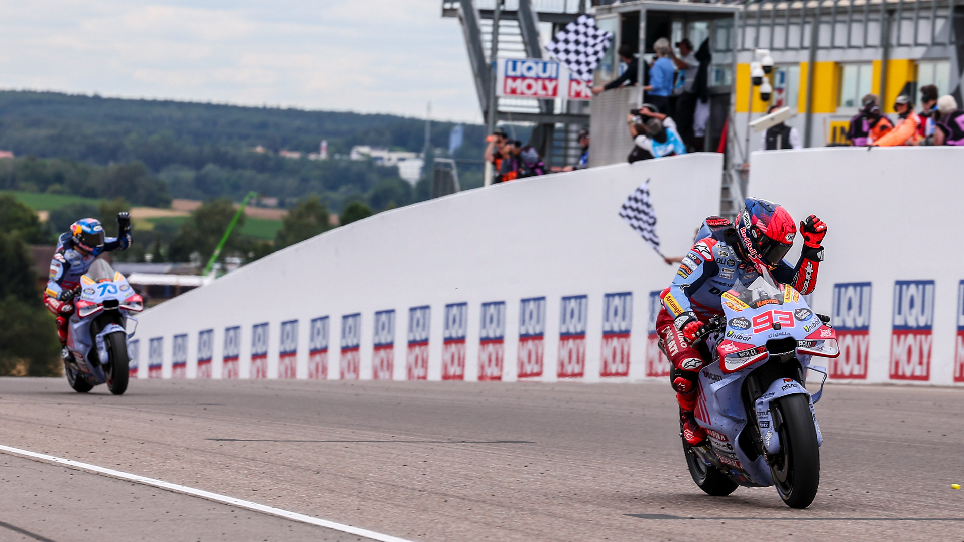 Marc Márquez, Álex Márquez, GP Alemania, Sachsenring, 2024, MotoGP