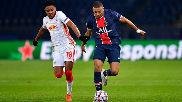 RB Leipzig PSG Paris Christopher Nkunku Kylian Mbappe