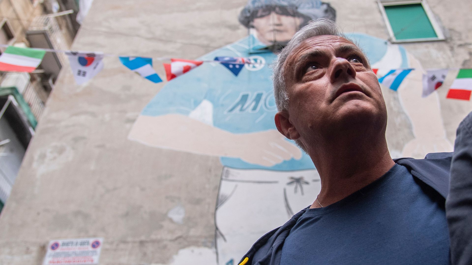 Murales di Maradona a Napoli