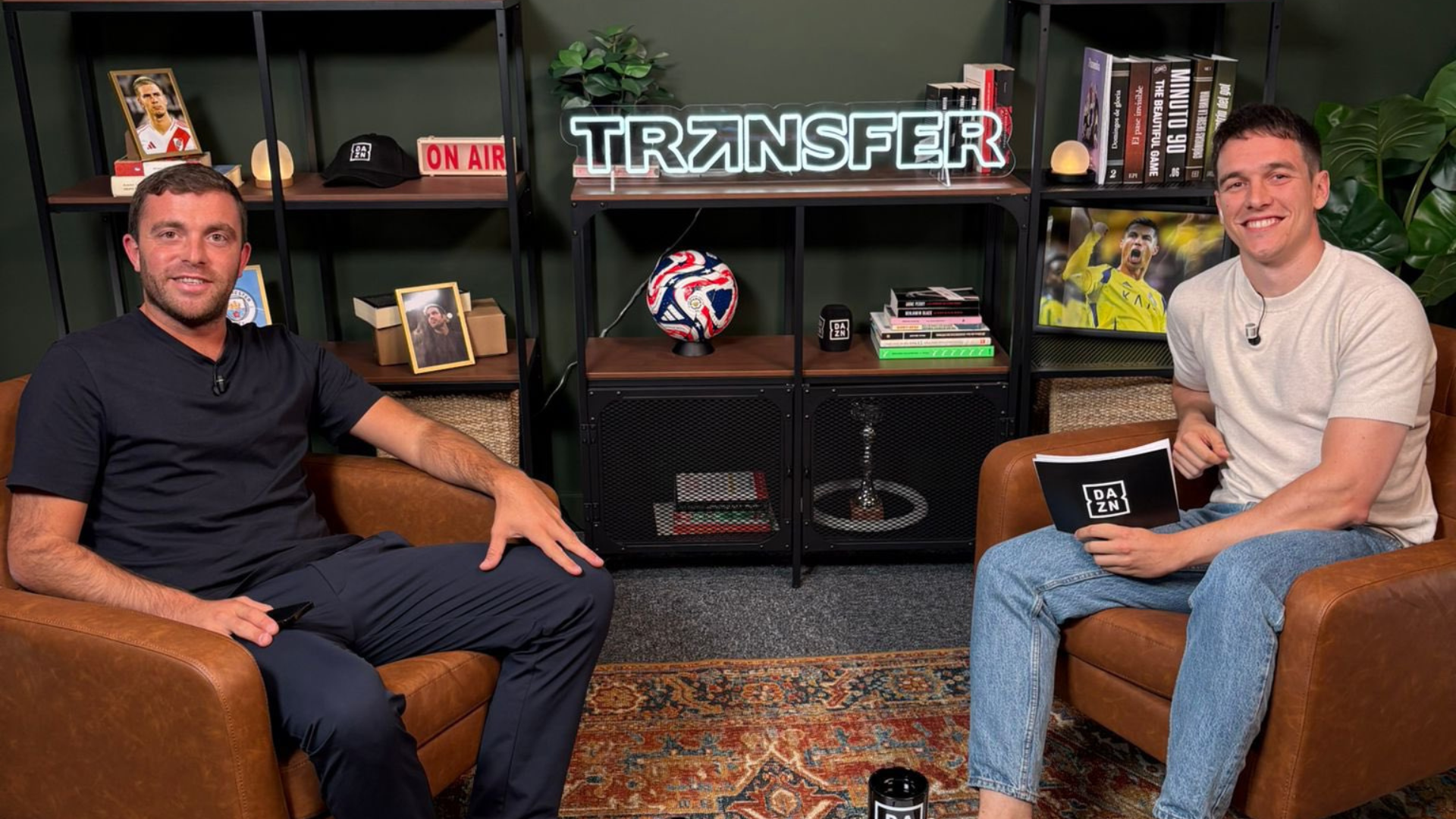 Fabrizio Romano y Nacho González