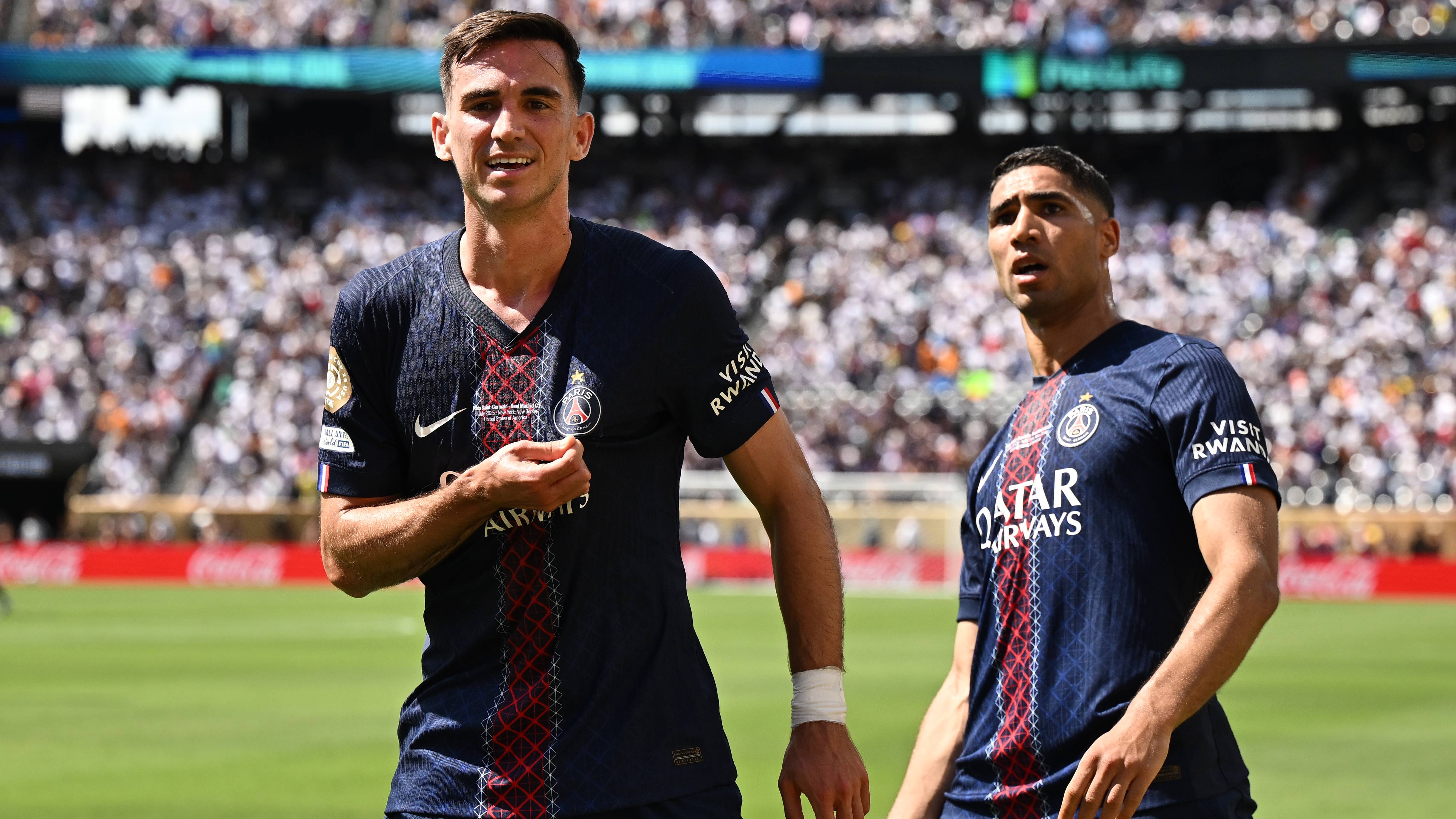 Fabian Ruiz Achraf Hakimi Klub-WM PSG 09072025
