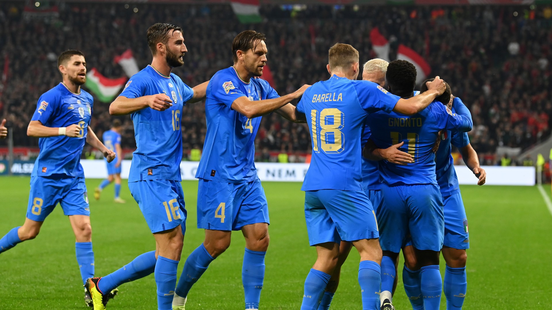 Ungheria-Italia 0-2, DAZN Italia