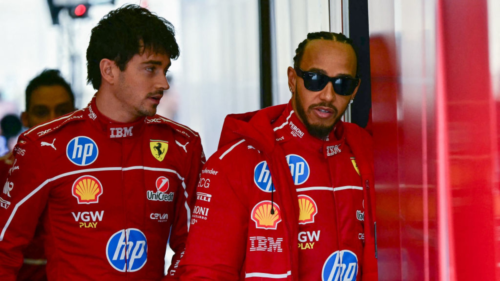 Charles Leclerc, Lewis Hamilton, Ferrari