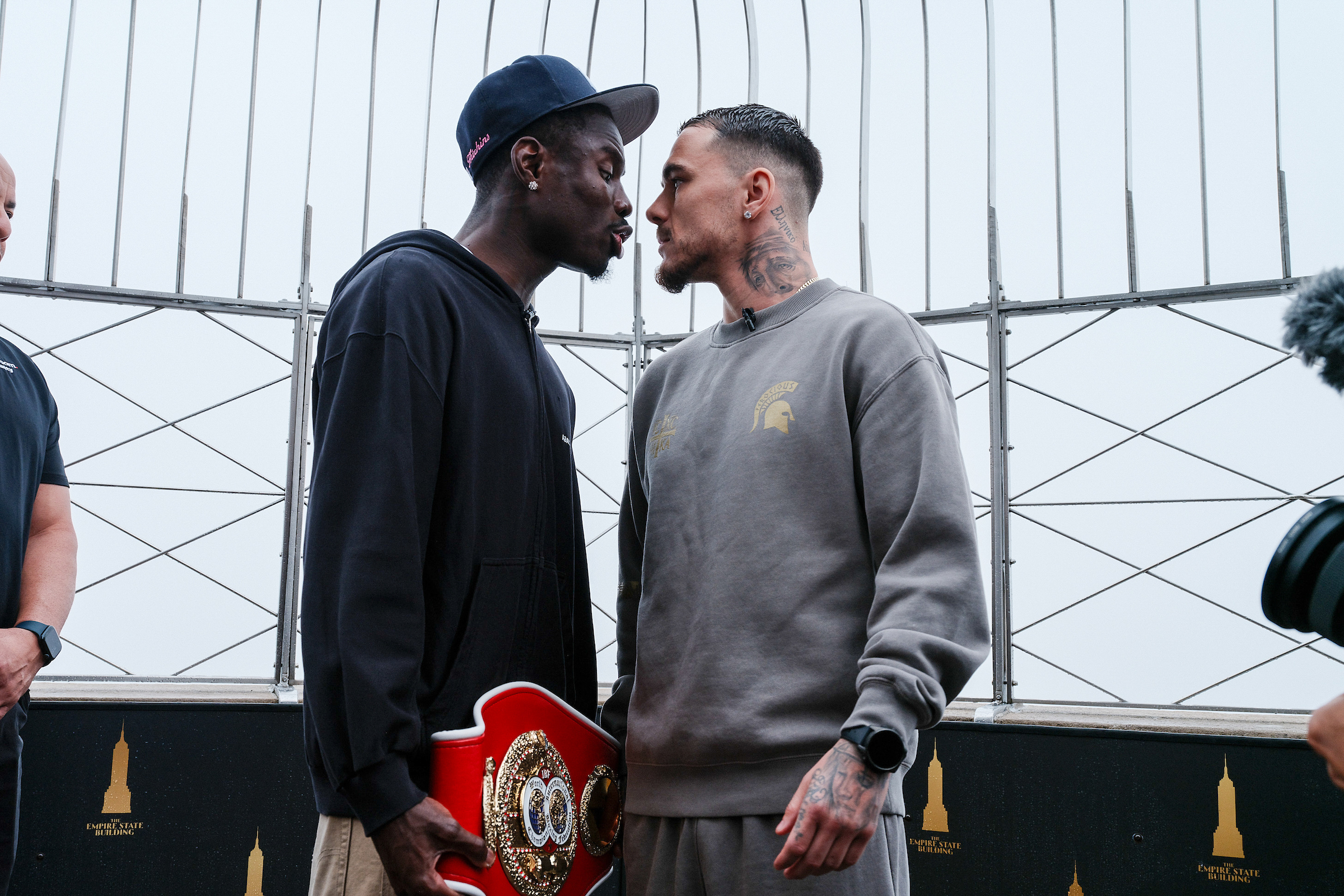 Richardson Hitchins George Kambosos Jr face off