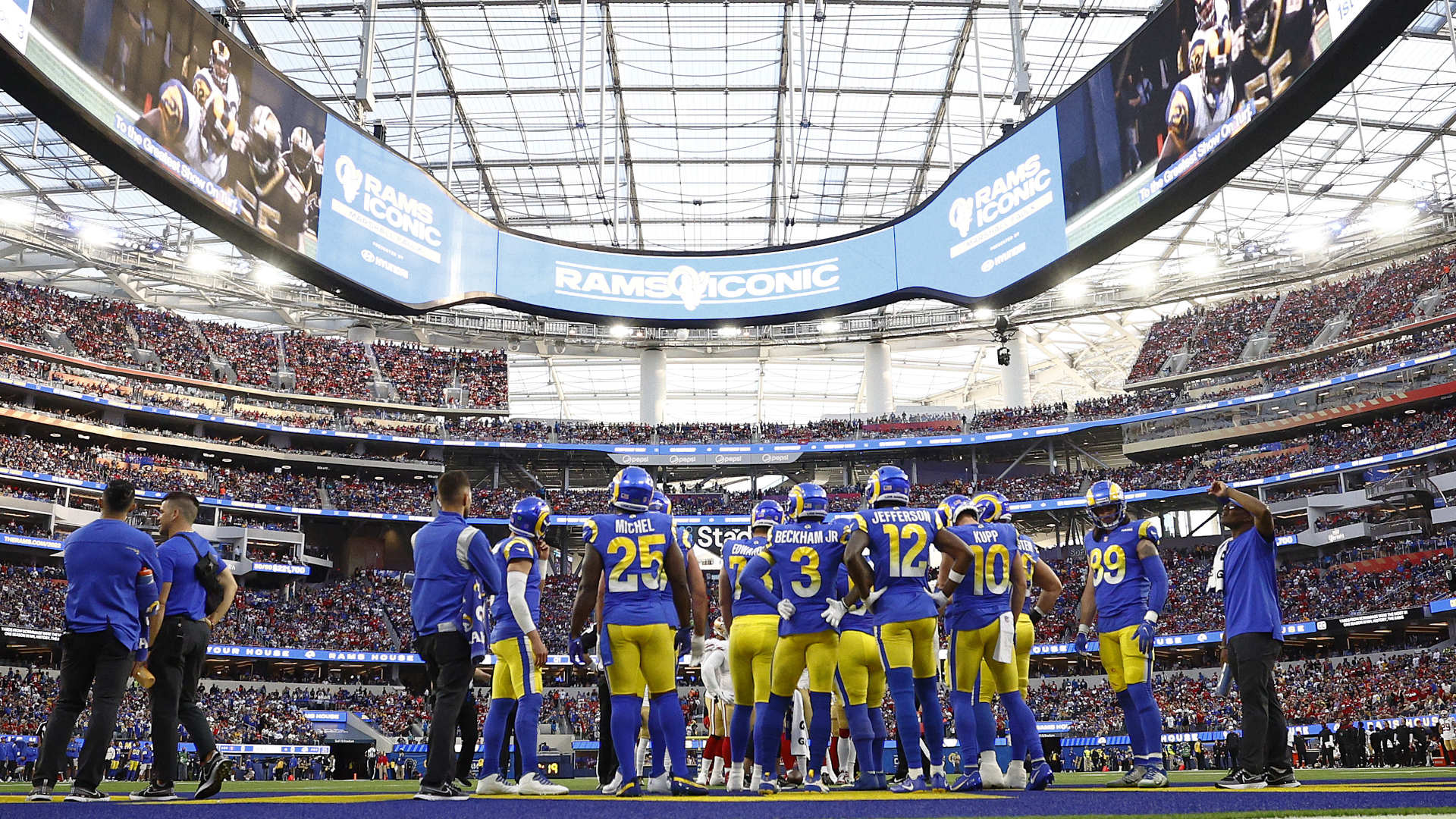 SoFi Stadium Los Angeles Rams NFL 30012022