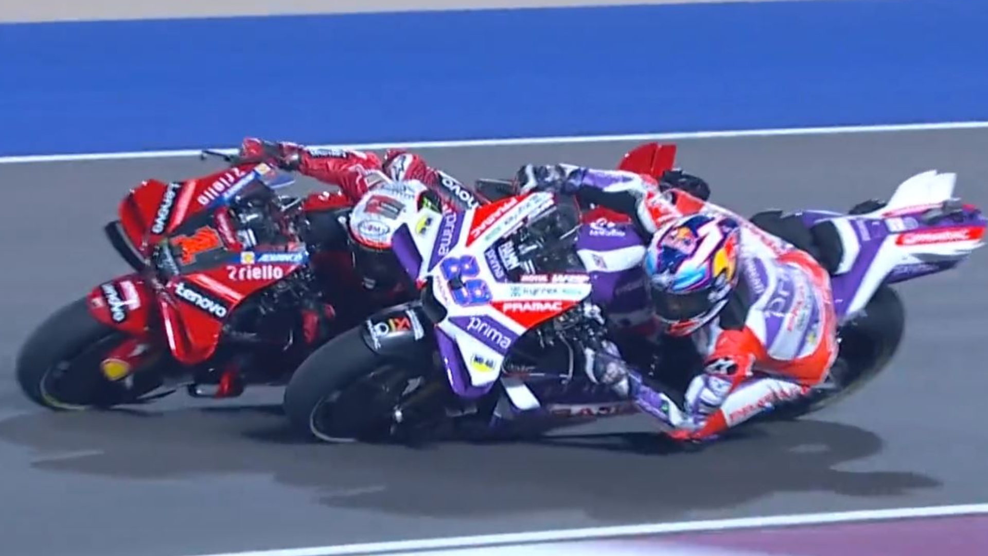 Jorge Martín vs Pecco Bagnaia, GP Qatar, MotoGP, Ducati, Losail