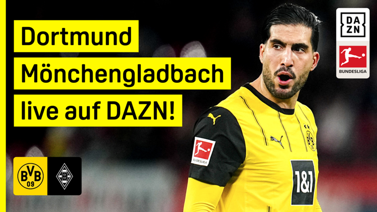 BVB Borussia Dortmund Borussia Mönchengladbach Bundesliga DAZN Header