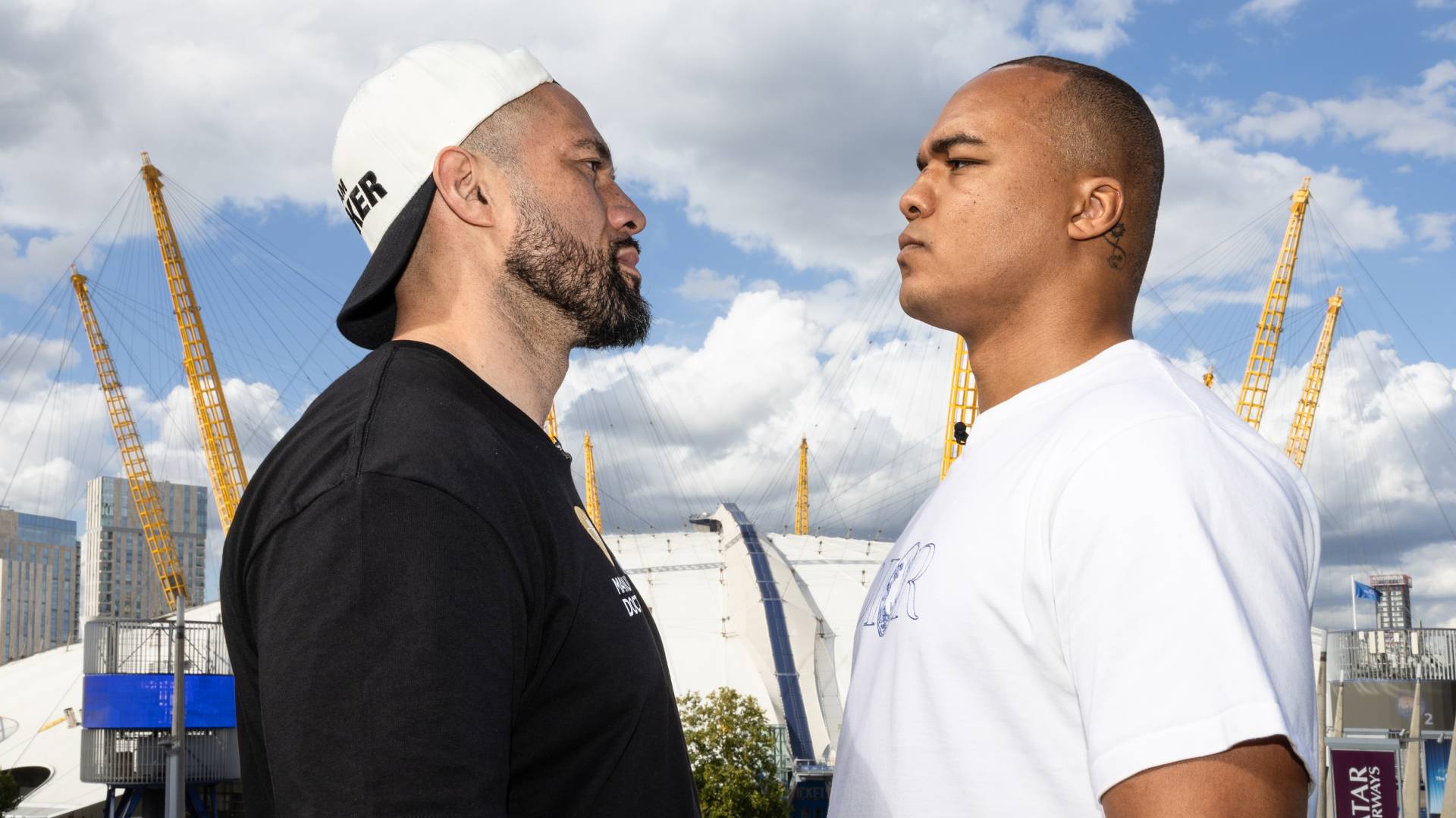 Joseph Parker and Fabio Wardley face off at The O2