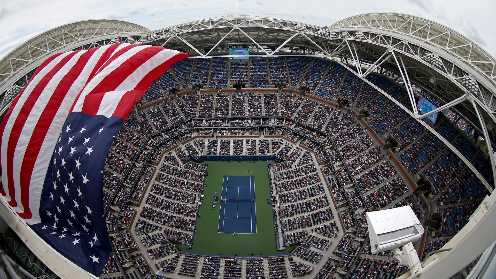 Arthur Ashe Stadium USA US Open Dach