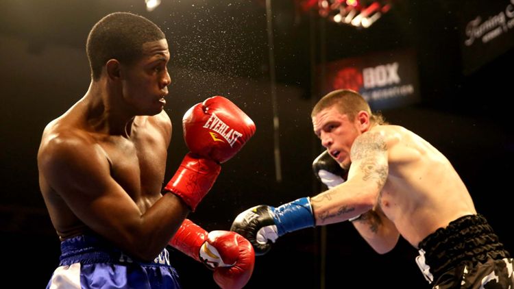 Kerman Lejarraga, 9 junio 2017, vs Jose Abreu