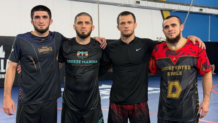 Islam Makhachev y Usman Nurmagomedov