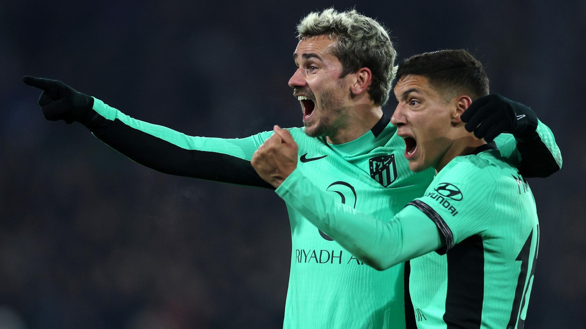 Atletico Madrid Antoine Griezmann Champions League 28112023