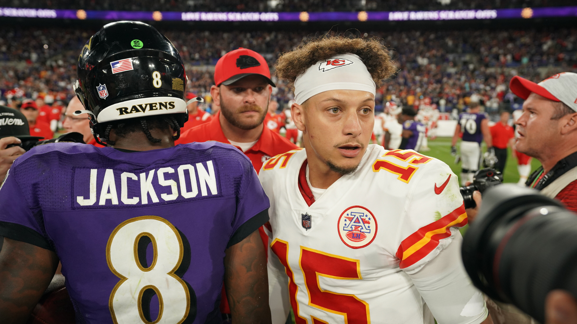Mahomes, Lamar Jackson