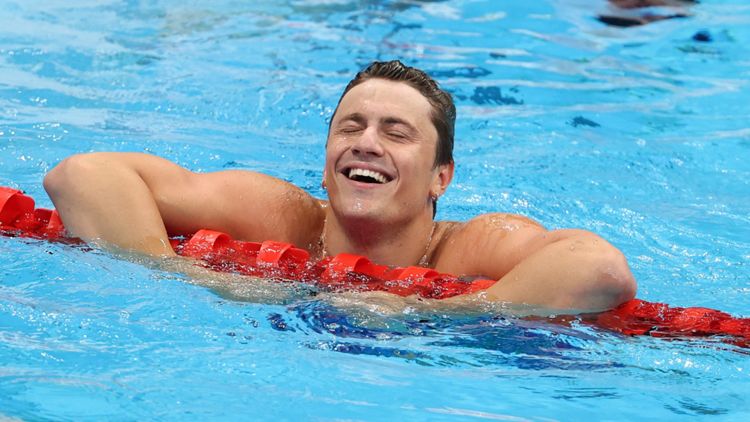 Nicolò Martinenghi, medaglia di bronzo dei 100 rana ai Giochi Olimpici di Tokyo 2020