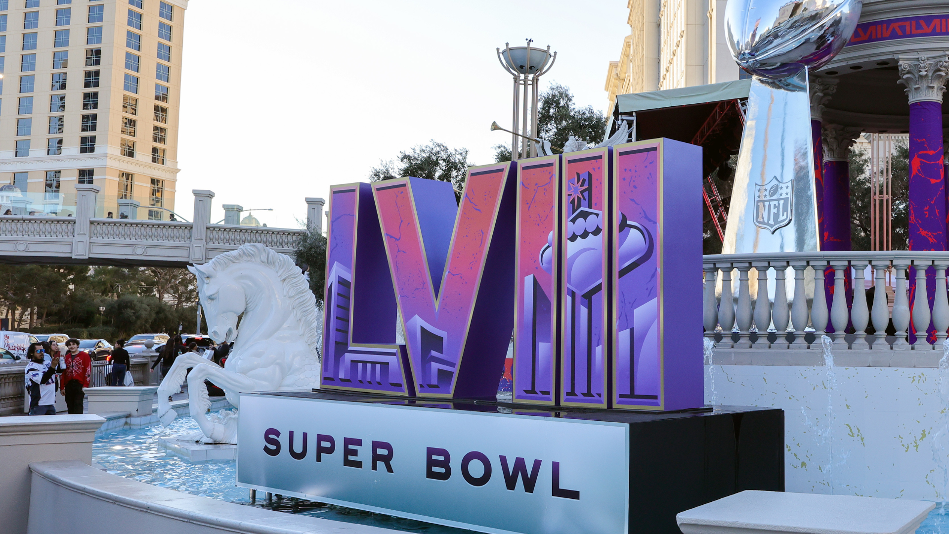 Super Bowl LVIII Logo Las Vegas