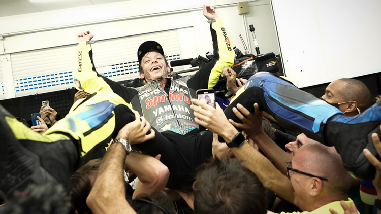 Valentino Rossi, GP Comunidad Valenciana, 14 noviembre 2021, MotoGP