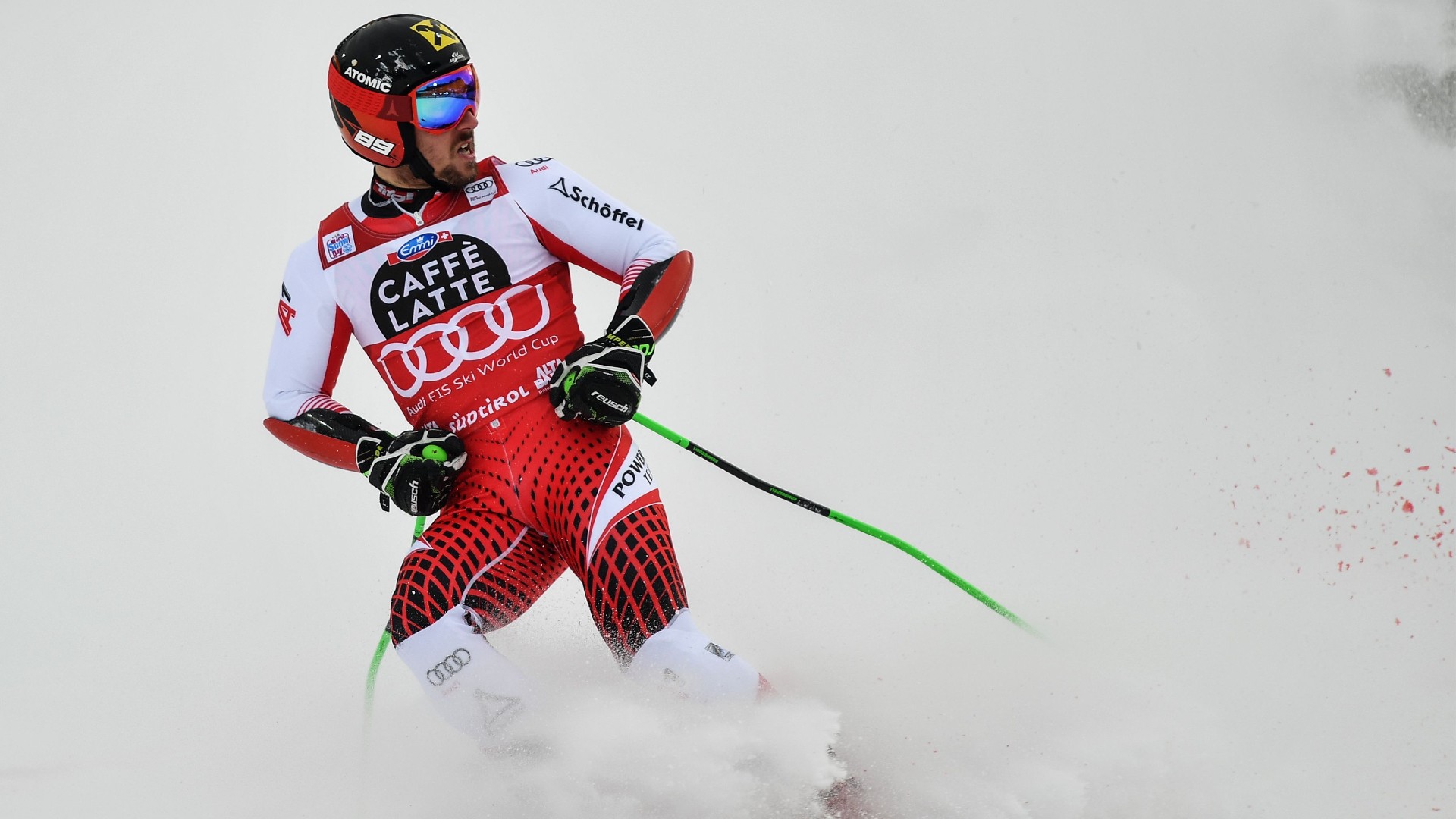 Coppa del Mondo di sci 2018, Marcel Hirscher vince il suo sesto Gigante consecutivo in Alta Badia