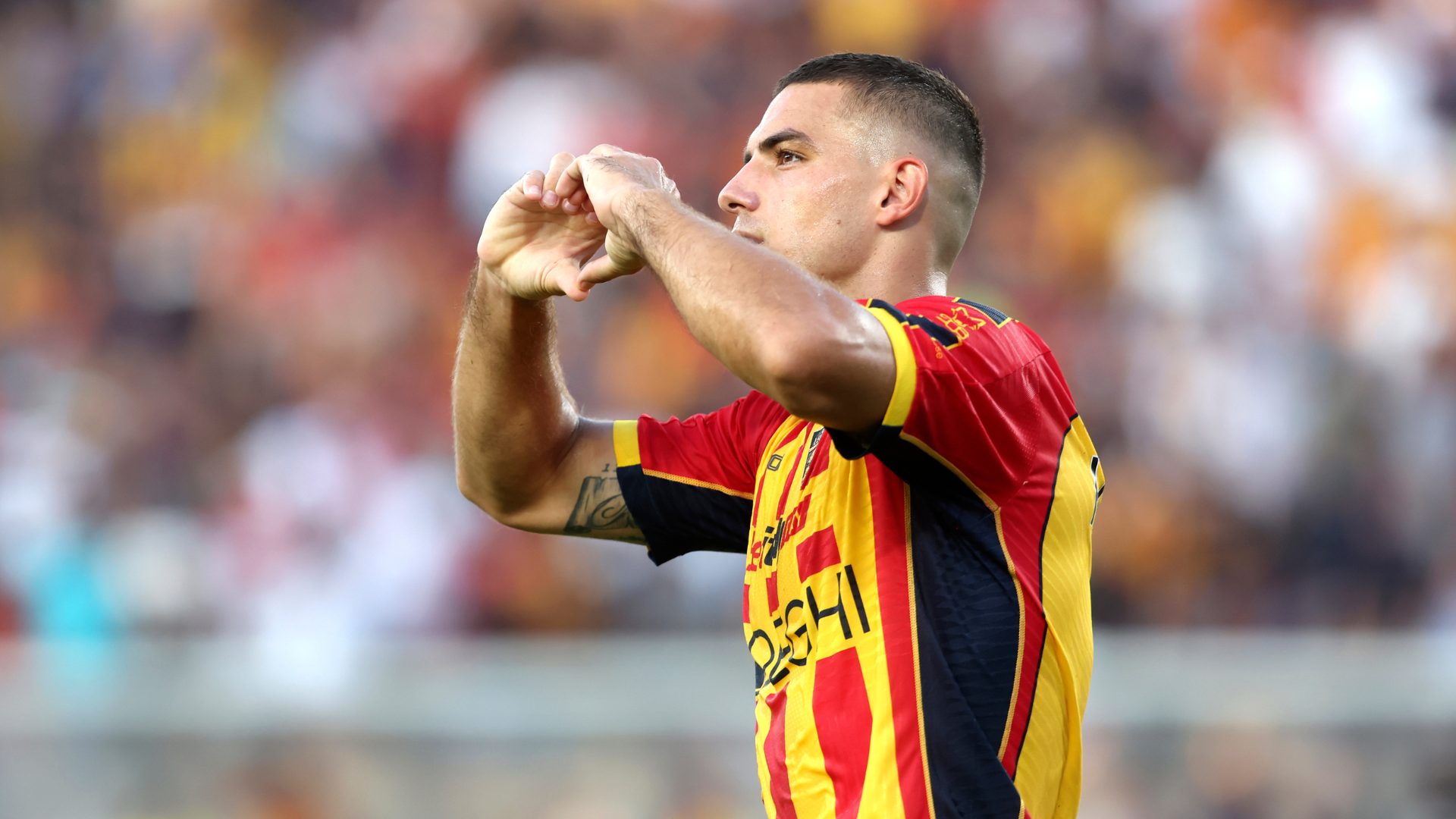 Nikola Krstovic Lecce Serie A